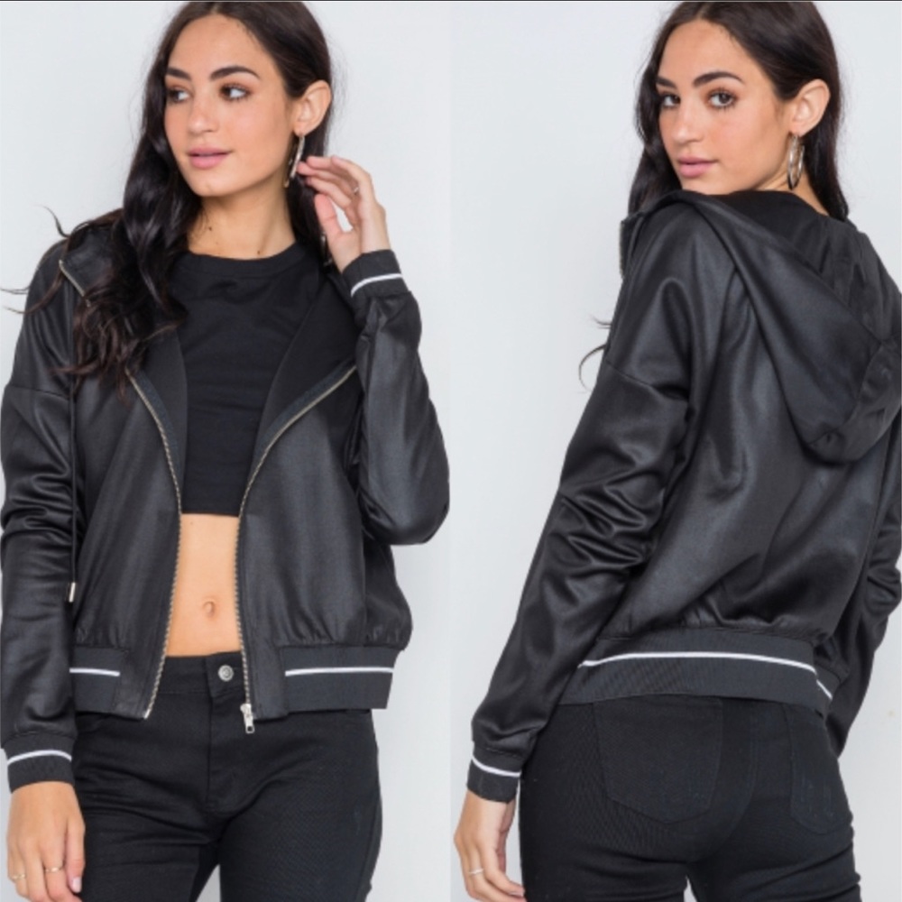 ❤️Black Hooded Jacket 5 for $10 Deal!